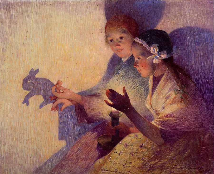 Ferdinand du Puigaudeau: Chinese Shadows, the Rabbit, 1895